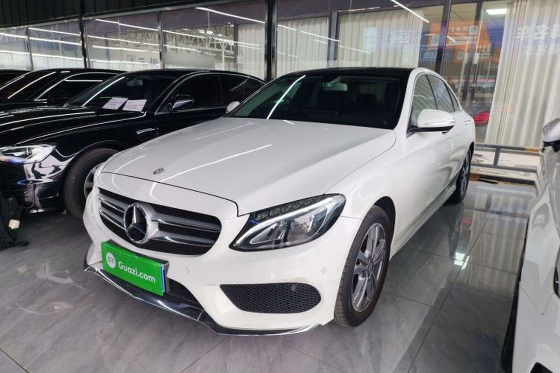 Used Mercedes-Benz C-Class 2017 C 200 L Sport Edition Front Left 45 Deg