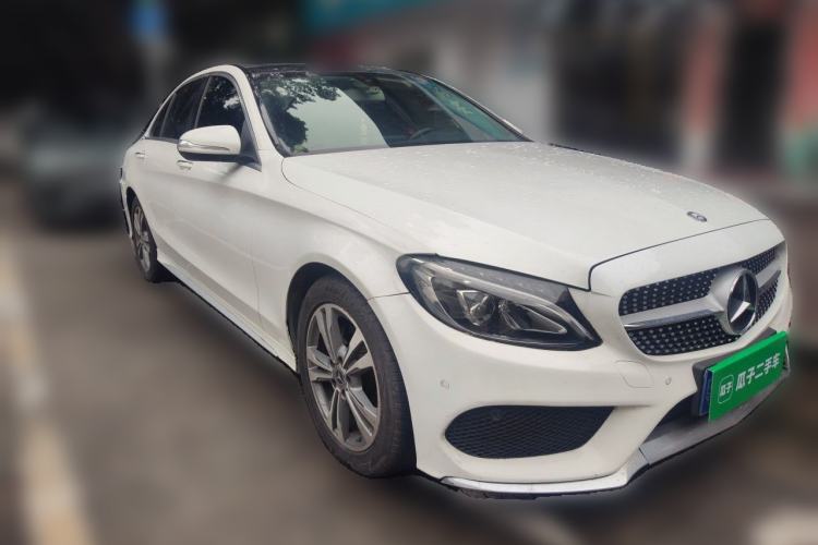 Used Mercedes-Benz C-Class 2017 Facelift C 200 L Sport Edition Front Right 45 Deg