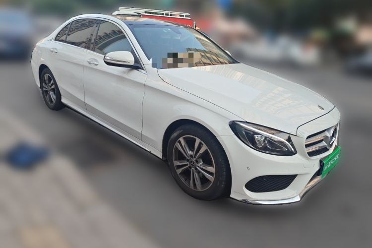 Used Mercedes-Benz C-Class 2017 Facelift C 200 L Sport Edition Front Right 45 Deg