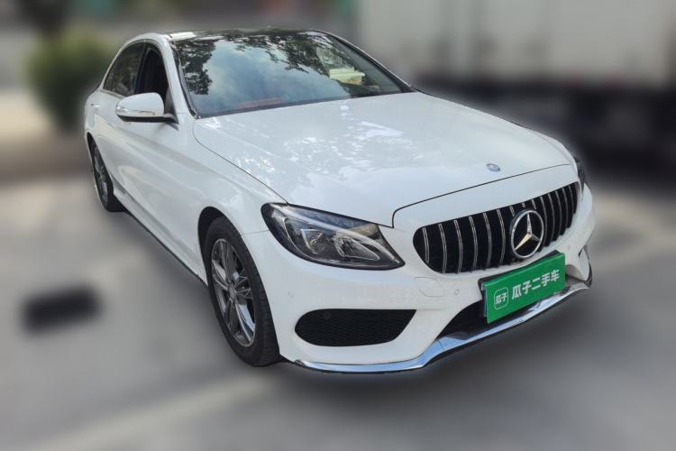 Used Mercedes-Benz C-Class 2017 C 200 L Sport Edition Front Right 45 Deg
