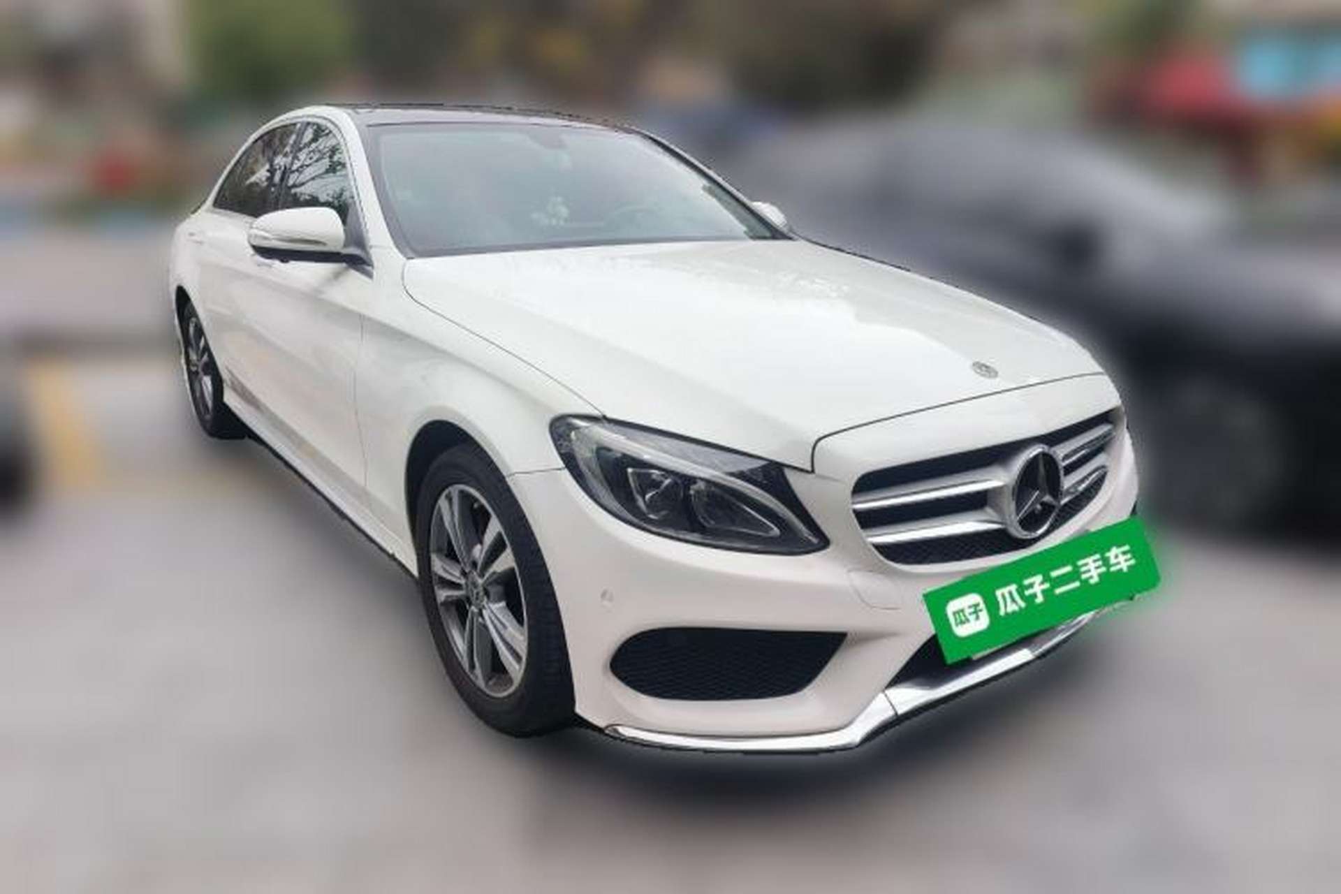 Used Mercedes-Benz C-Class 2017 Facelift C 200 L Sport Edition Front Right 45 Deg