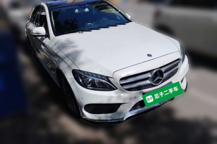 Used Mercedes-Benz C-Class 2017 Facelift C 200 L Sport Edition Front Right 45 Deg