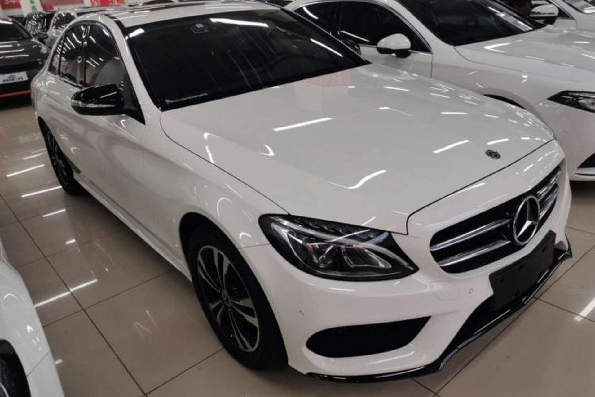 Used Mercedes-Benz C-Class 2017 Restyled C 200 Sport Edition Front Right 45 Deg