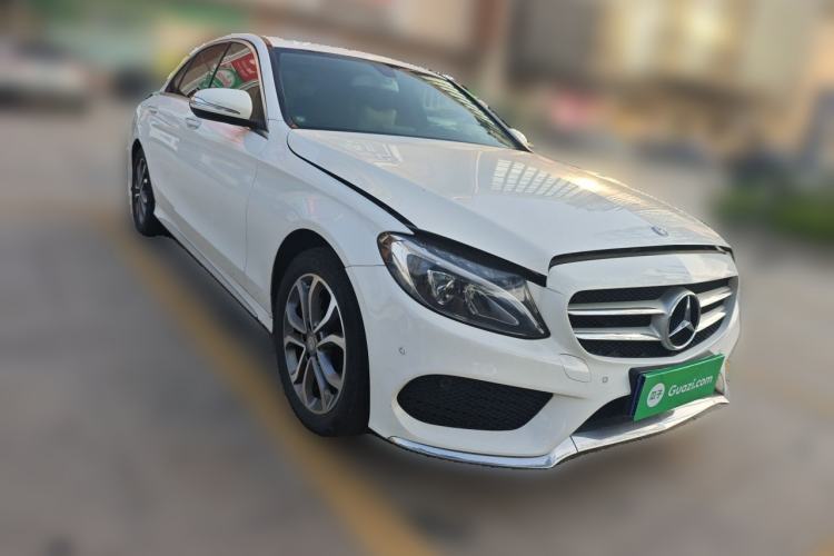 Used Mercedes-Benz C-Class 2017 C 180 L Sport Edition Front Right 45 Deg
