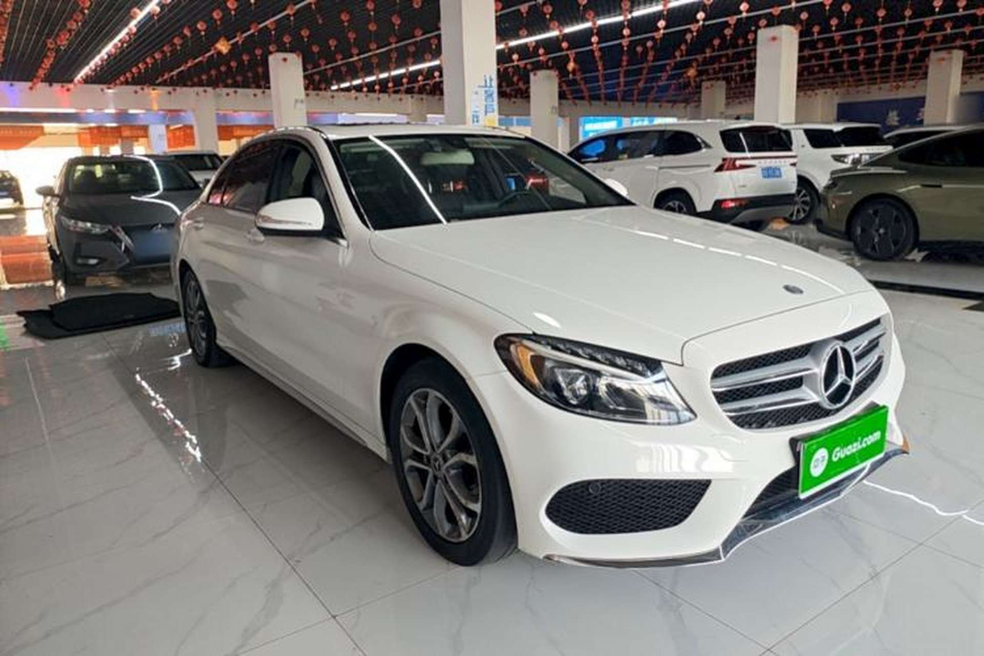Used Mercedes-Benz C-Class 2017 Revised C 180 L Dynamic Sports Edition Front Right 45 Deg