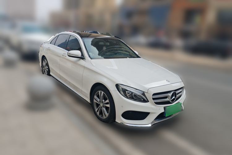 Used Mercedes-Benz C-Class 2017 C 200 L Sport Edition Front Right 45 Deg