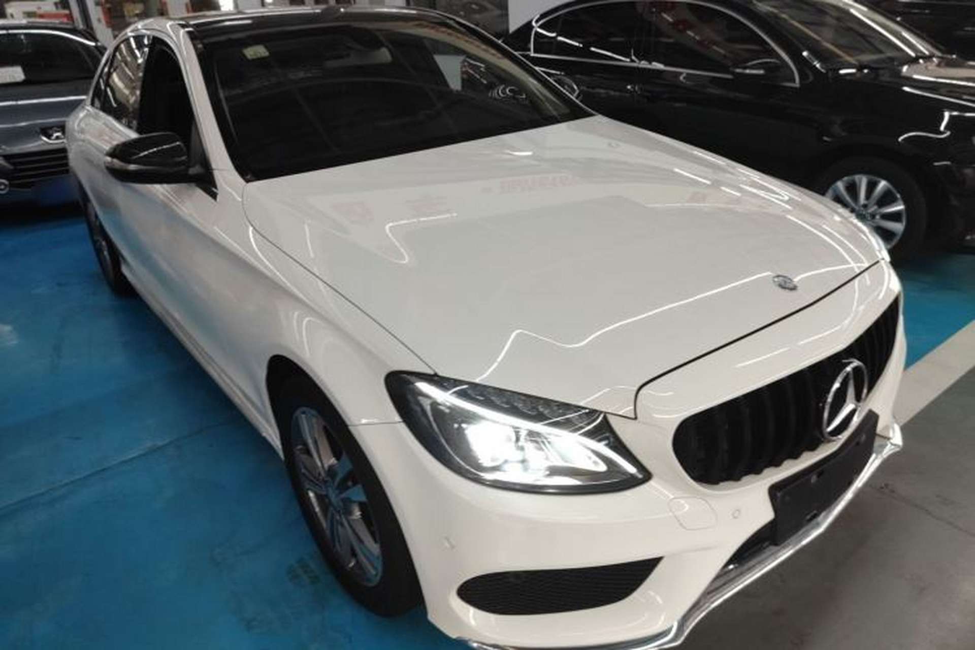 Used Mercedes-Benz C-Class 2017 C 200 L Sport Edition Front Right 45 Deg