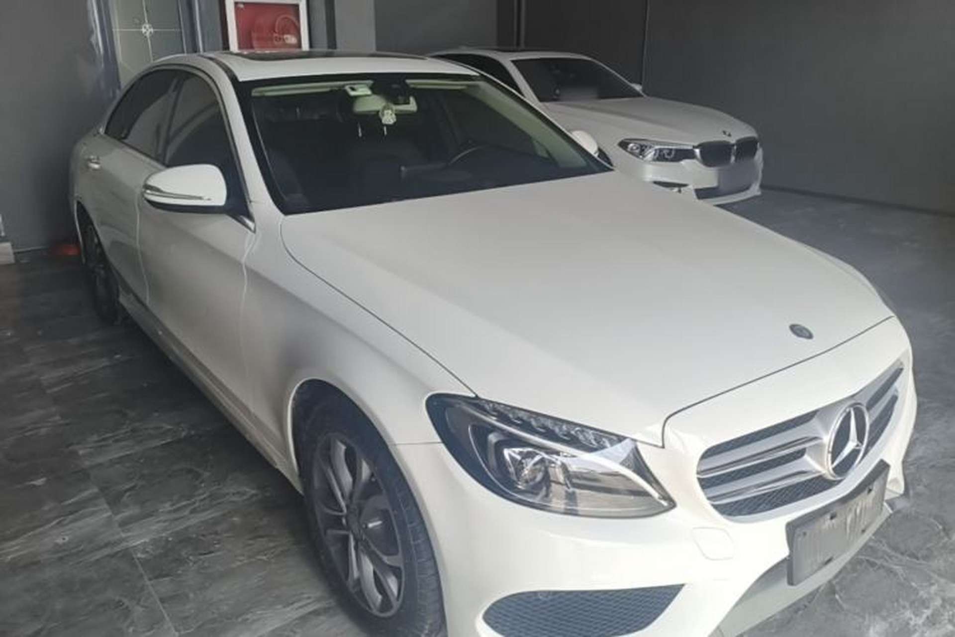 Used Mercedes-Benz C-Class 2017 Revised C 180 L Dynamic Sports Edition Front Right 45 Deg