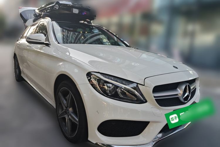 Used Mercedes-Benz C-Class 2017 Facelift C 200 Station Wagon Front Right 45 Deg