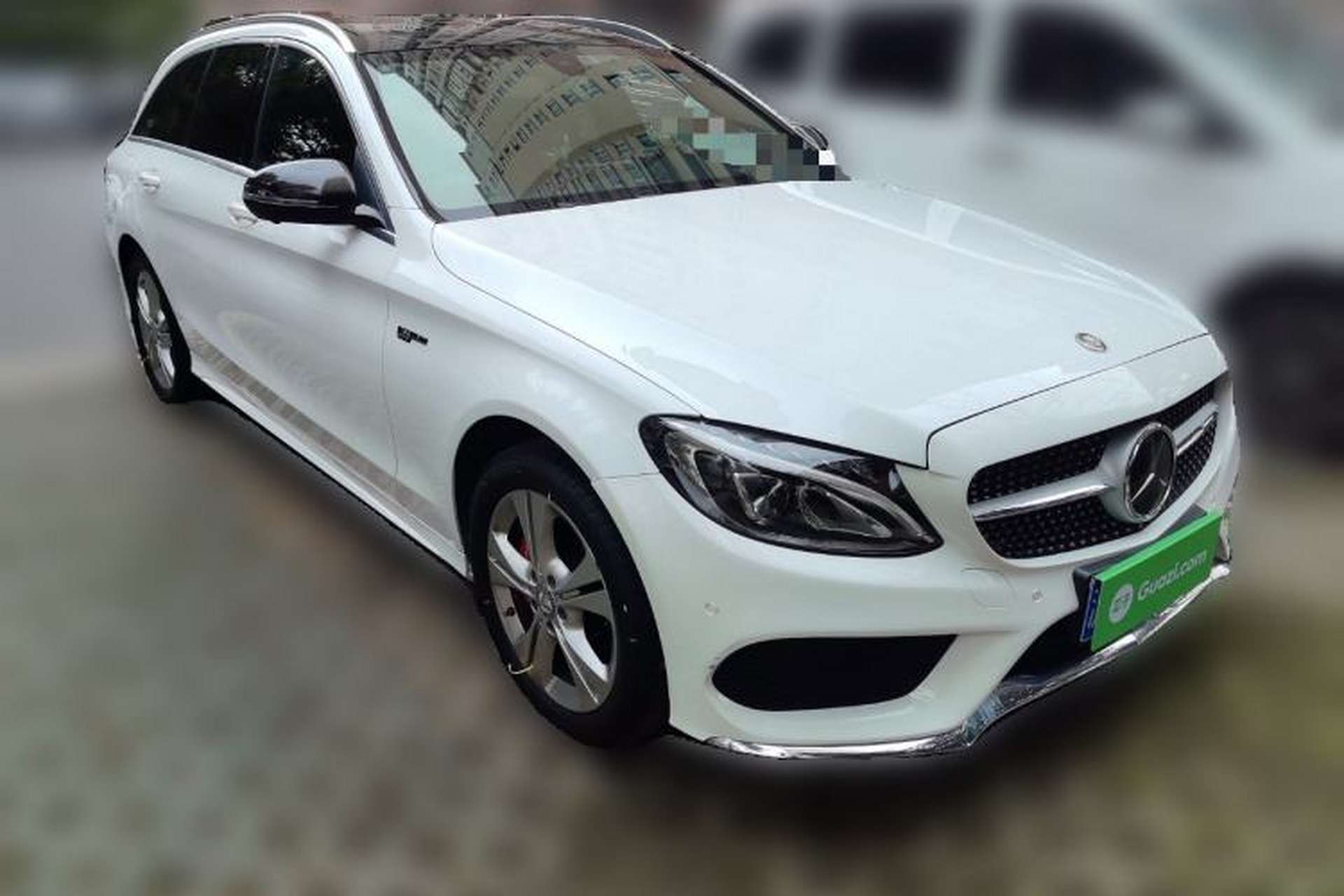 Used Mercedes-Benz C-Class 2017 C 180 Estate Front Right 45 Deg