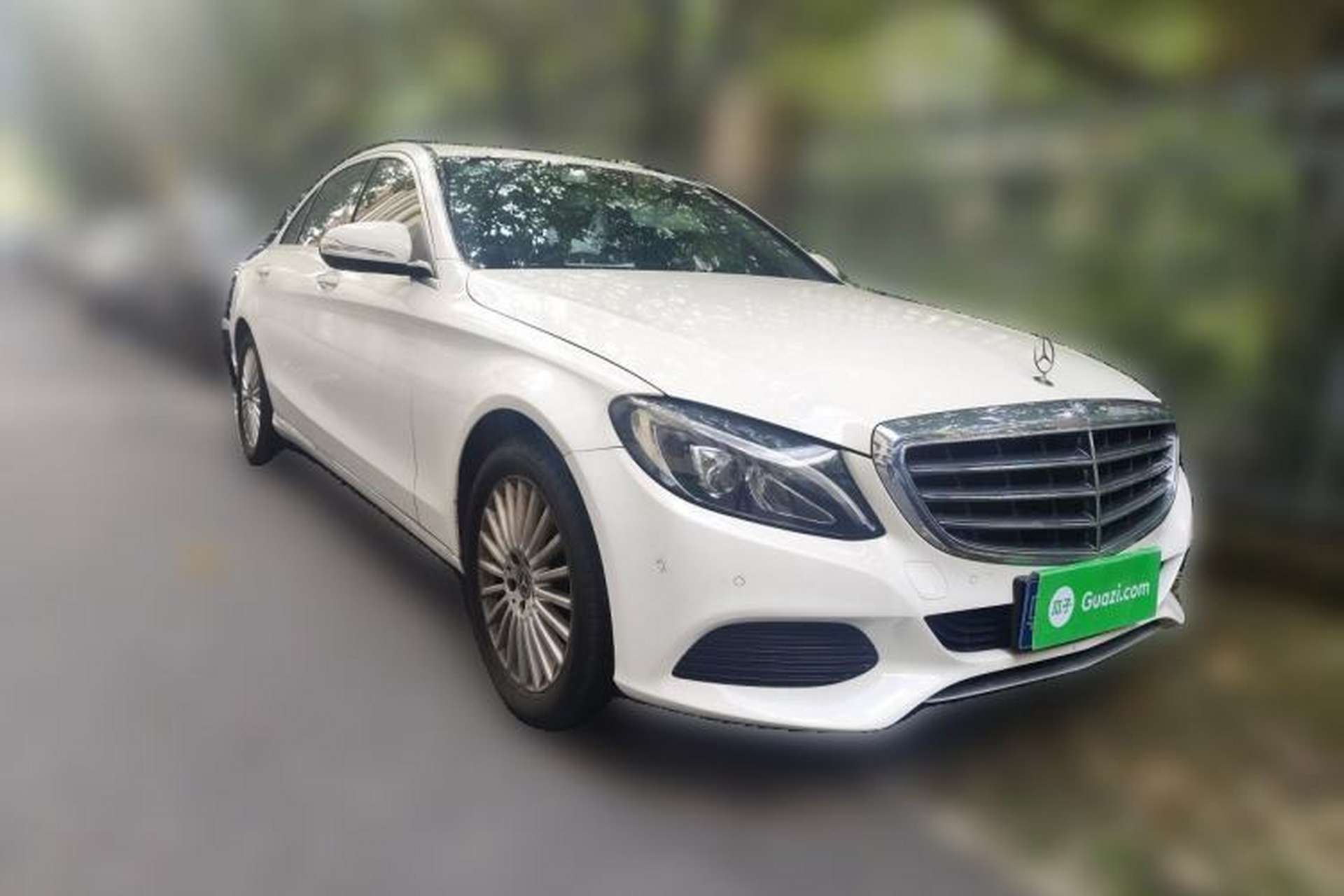 Used Mercedes-Benz C-Class 2017 Facelifted C 180 L Stylish Edition Front Right 45 Deg