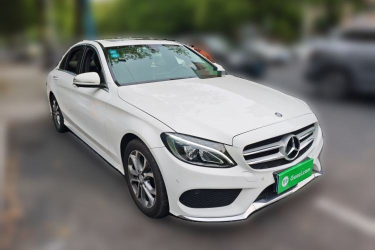 Used Mercedes-Benz C-Class 2017 C 180 L Sport Edition Front Right 45 Deg