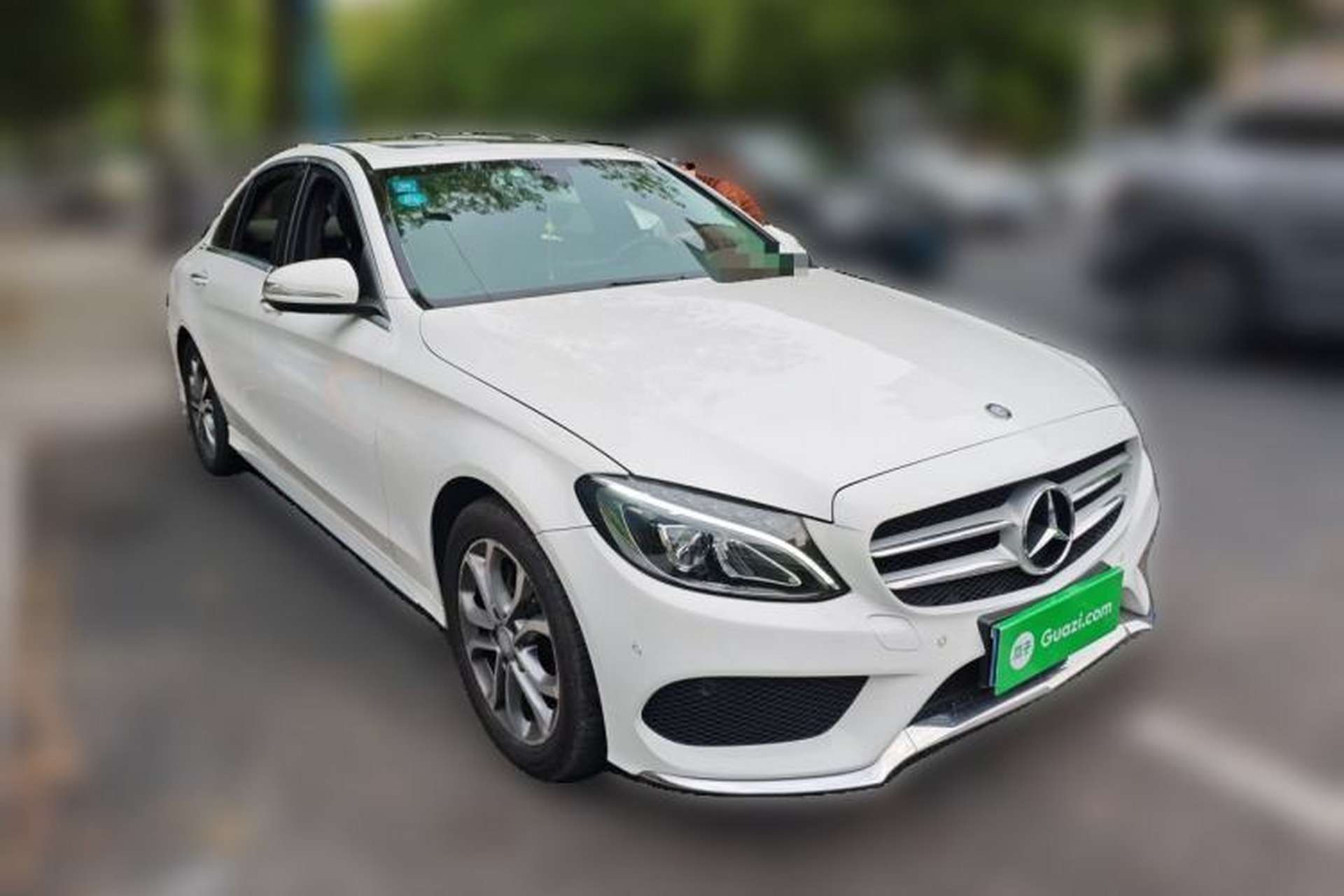 Used Mercedes-Benz C-Class 2017 C 180 L Sport Edition Front Right 45 Deg
