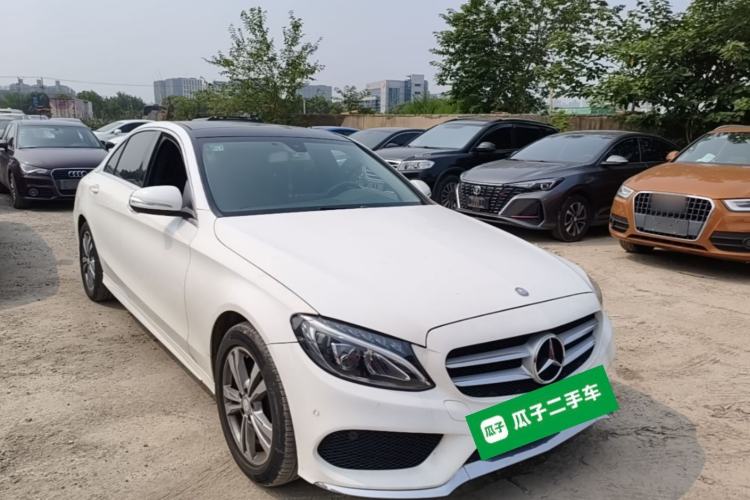 Used Mercedes-Benz C-Class 2017 C 200 L Sport Edition Front Right 45 Deg