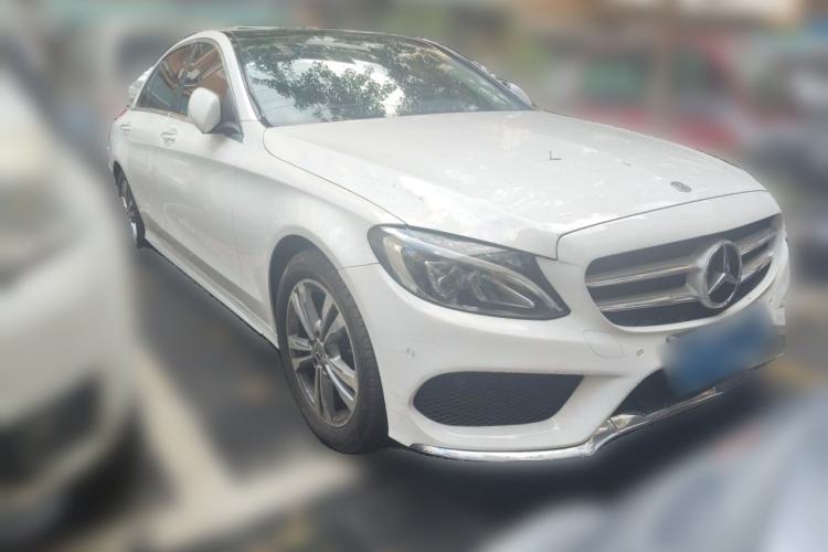 Used Mercedes-Benz C-Class 2017 Facelift C 200 L Sport Edition Front Right 45 Deg
