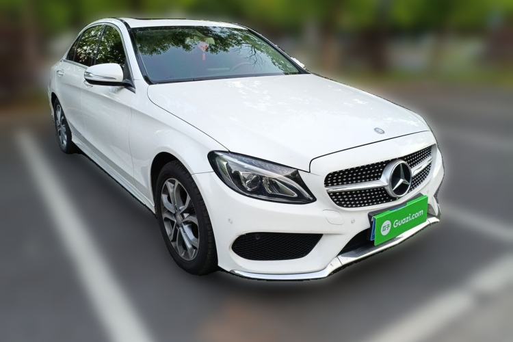 Used Mercedes-Benz C-Class 2017 C 180 L Sport Edition Front Right 45 Deg