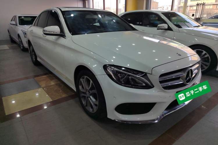 Used Mercedes-Benz C-Class 2017 C 180 L Sport Edition Front Right 45 Deg