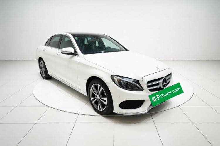 Used Mercedes-Benz C-Class 2017 C 200 L Sport Edition Front Right 45 Deg