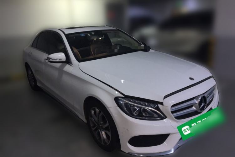 Used Mercedes-Benz C-Class 2017 C 180 L Sport Edition Front Right 45 Deg