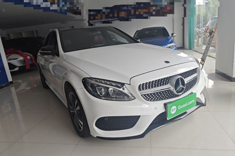 Used Mercedes-Benz C-Class 2017 C 200 Sport Edition Front Right 45 Deg
