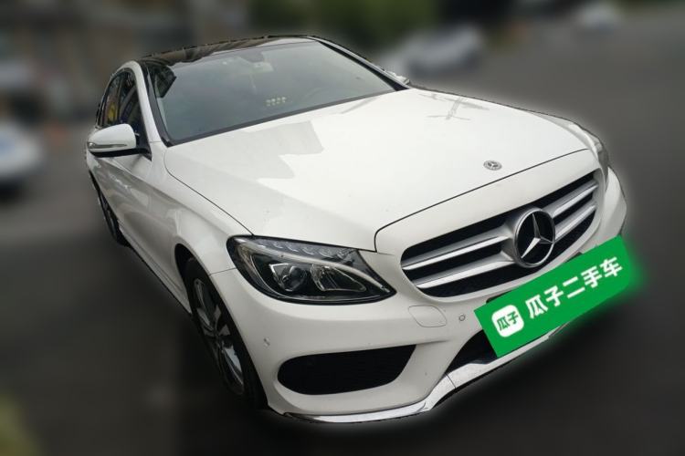 Used Mercedes-Benz C-Class 2017 Facelift C 200 L Sport Edition Front Right 45 Deg