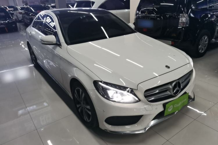 Used Mercedes-Benz C-Class 2017 Facelift C 200 L Sport Edition Front Right 45 Deg