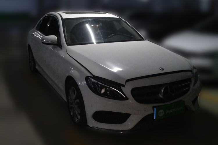 Used Mercedes-Benz C-Class 2017 C 180 L Sport Edition Front Right 45 Deg