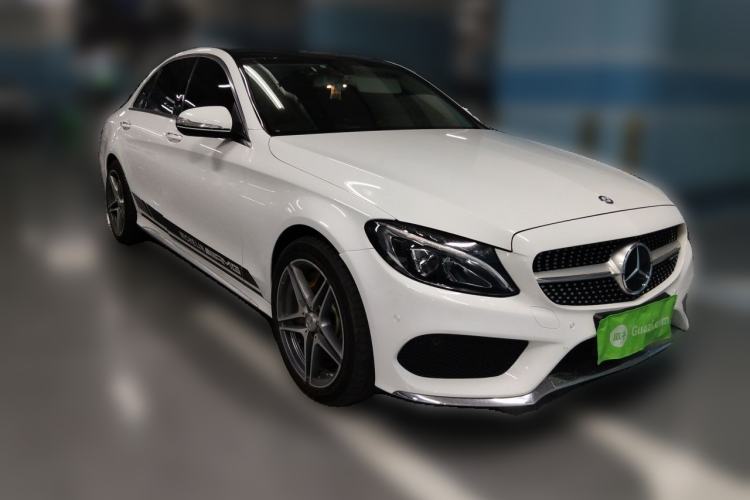 Used Mercedes-Benz C-Class 2017 C 200 L Sport Edition Front Right 45 Deg