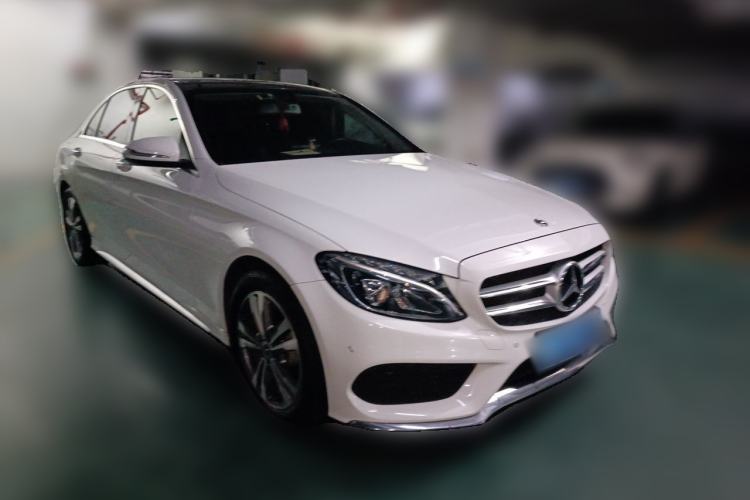 Used Mercedes-Benz C-Class 2017 C 200 L Sport Edition Front Right 45 Deg