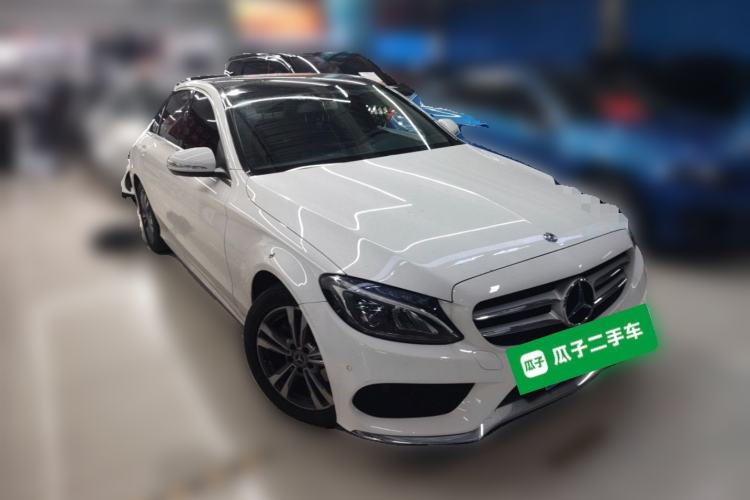 Used Mercedes-Benz C-Class 2017 Facelift C 200 L Sport Edition Front Right 45 Deg