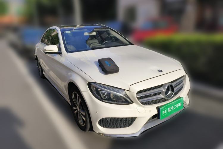 Used Mercedes-Benz C-Class 2017 C 200 L Sport Edition Front Right 45 Deg