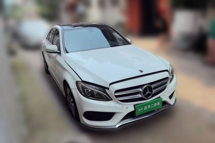 Used Mercedes-Benz C-Class 2017 Facelift C 200 L Sport Edition Front Right 45 Deg