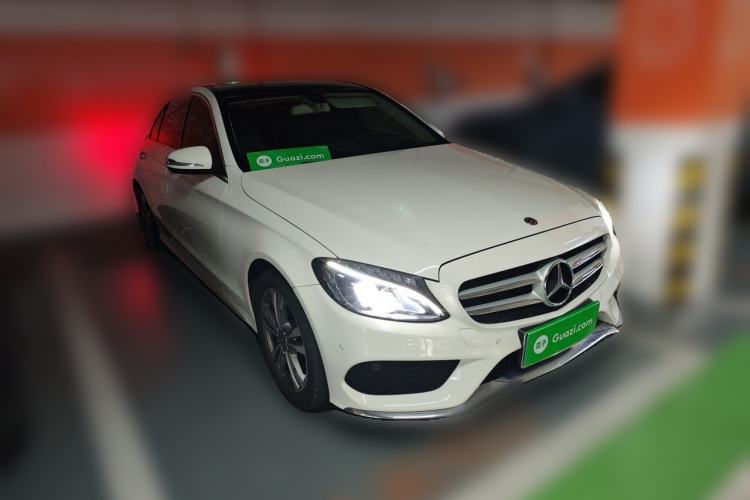 Used Mercedes-Benz C-Class 2017 Facelift C 200 L Sport Edition Front Right 45 Deg