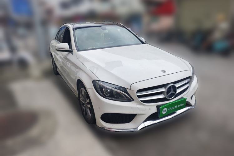 Used Mercedes-Benz C-Class 2017 Facelift C 200 L Sport Edition Front Right 45 Deg