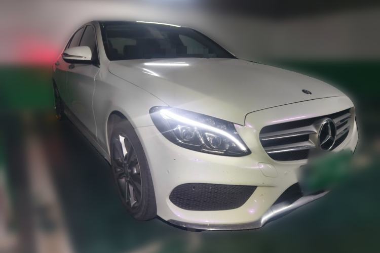 Used Mercedes-Benz C-Class 2017 C 200 L 4MATIC Sport Edition Front Right 45 Deg