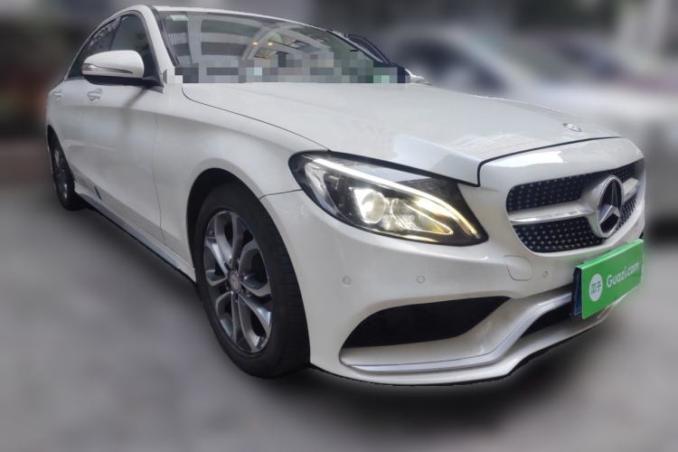 Used Mercedes-Benz C-Class 2017 C 180 L Sport Edition Front Right 45 Deg