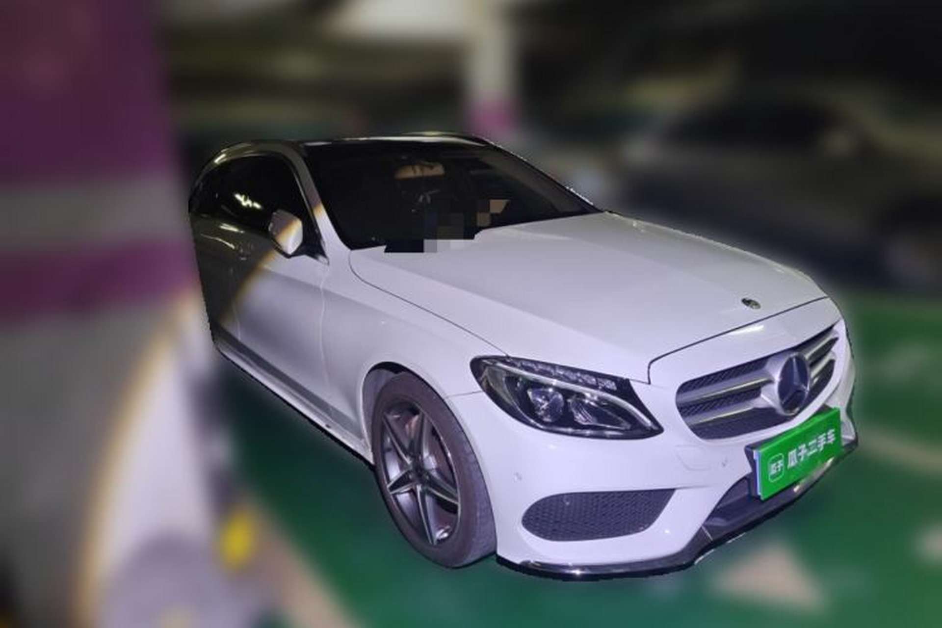 Used Mercedes-Benz C-Class 2017 Facelift C 200 Station Wagon Front Right 45 Deg