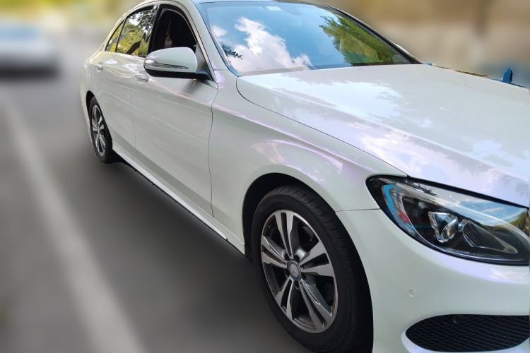 Used Mercedes-Benz C-Class 2017 C 200 L Sport Edition Front Right 45 Deg