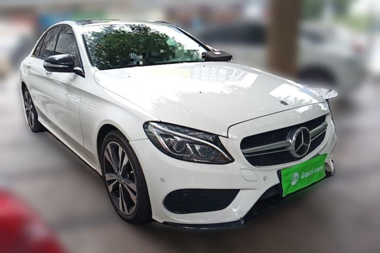 Used Mercedes-Benz C-Class 2017 C 200 Sport Edition 4MATIC Front Right 45 Deg