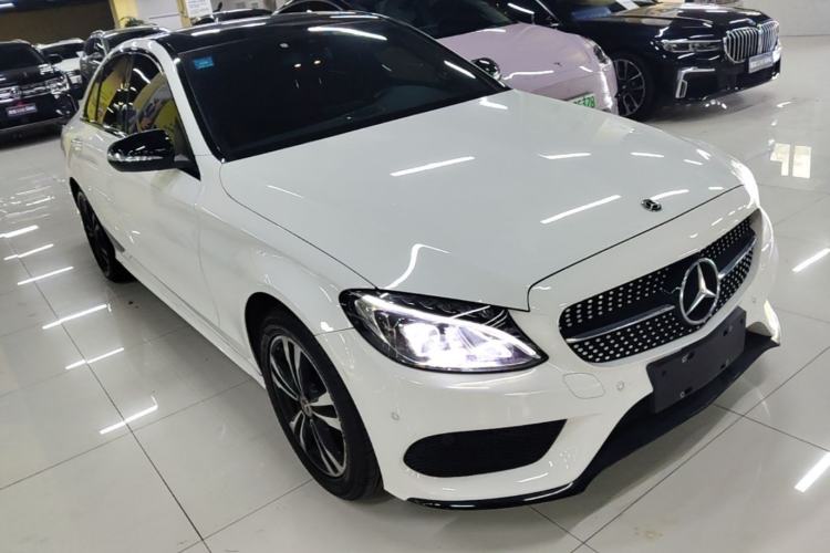 Used Mercedes-Benz C-Class 2017 Restyled C 200 Sport Edition Front Right 45 Deg