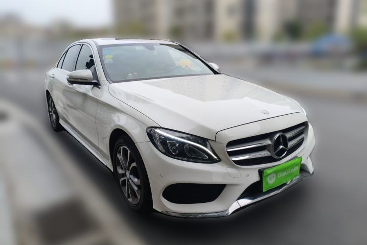 Used Mercedes-Benz C-Class 2017 C 180 L Sport Edition Front Right 45 Deg