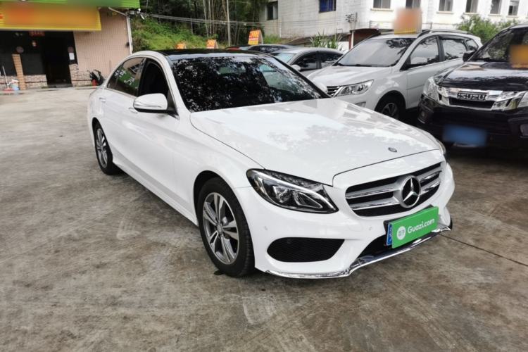 Used Mercedes-Benz C-Class 2017 C 200 L Sport Edition Front Right 45 Deg