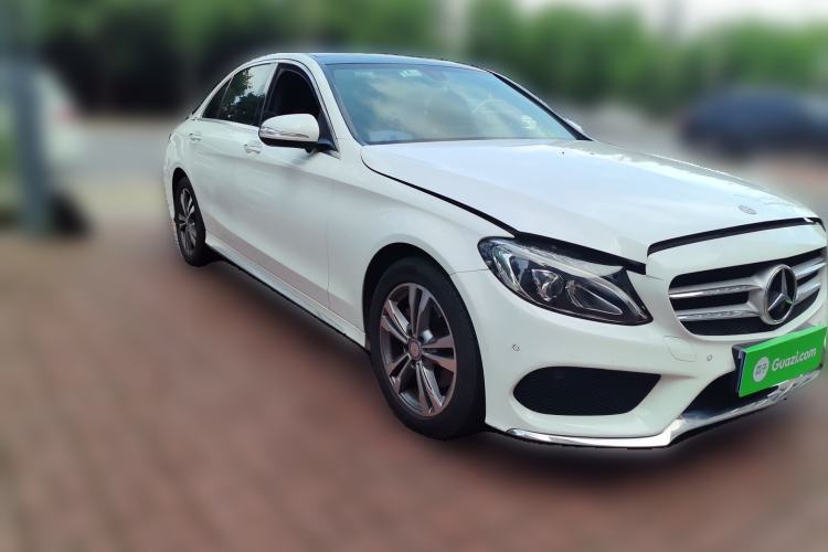 Used Mercedes-Benz C-Class 2017 Facelift C 200 L Sport Edition Front Right 45 Deg