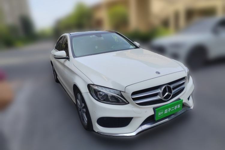 Used Mercedes-Benz C-Class 2017 C 200 L Sport Edition Front Right 45 Deg