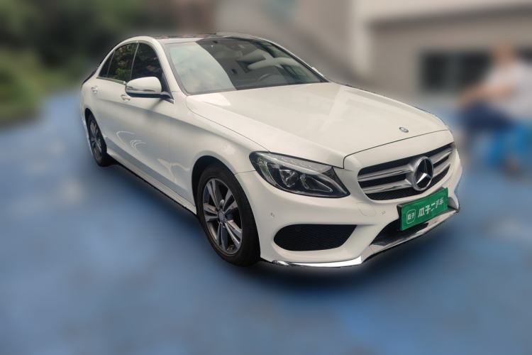 Used Mercedes-Benz C-Class 2017 C 200 L Sport Edition Front Right 45 Deg