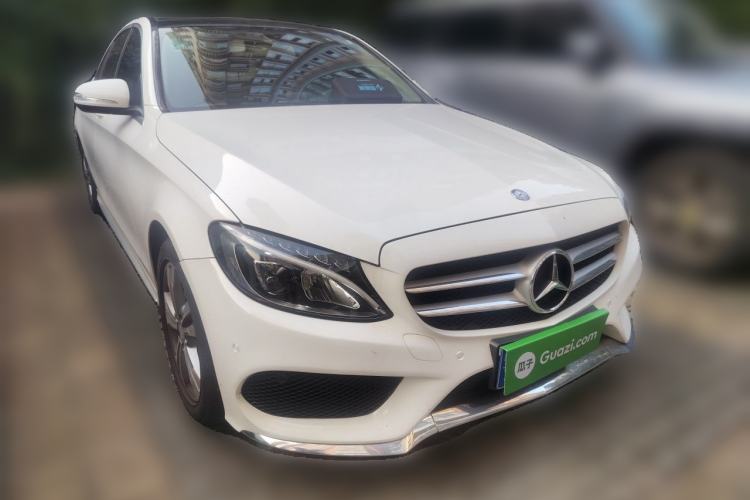 Used Mercedes-Benz C-Class 2017 C 200 L Sport Edition Front Right 45 Deg