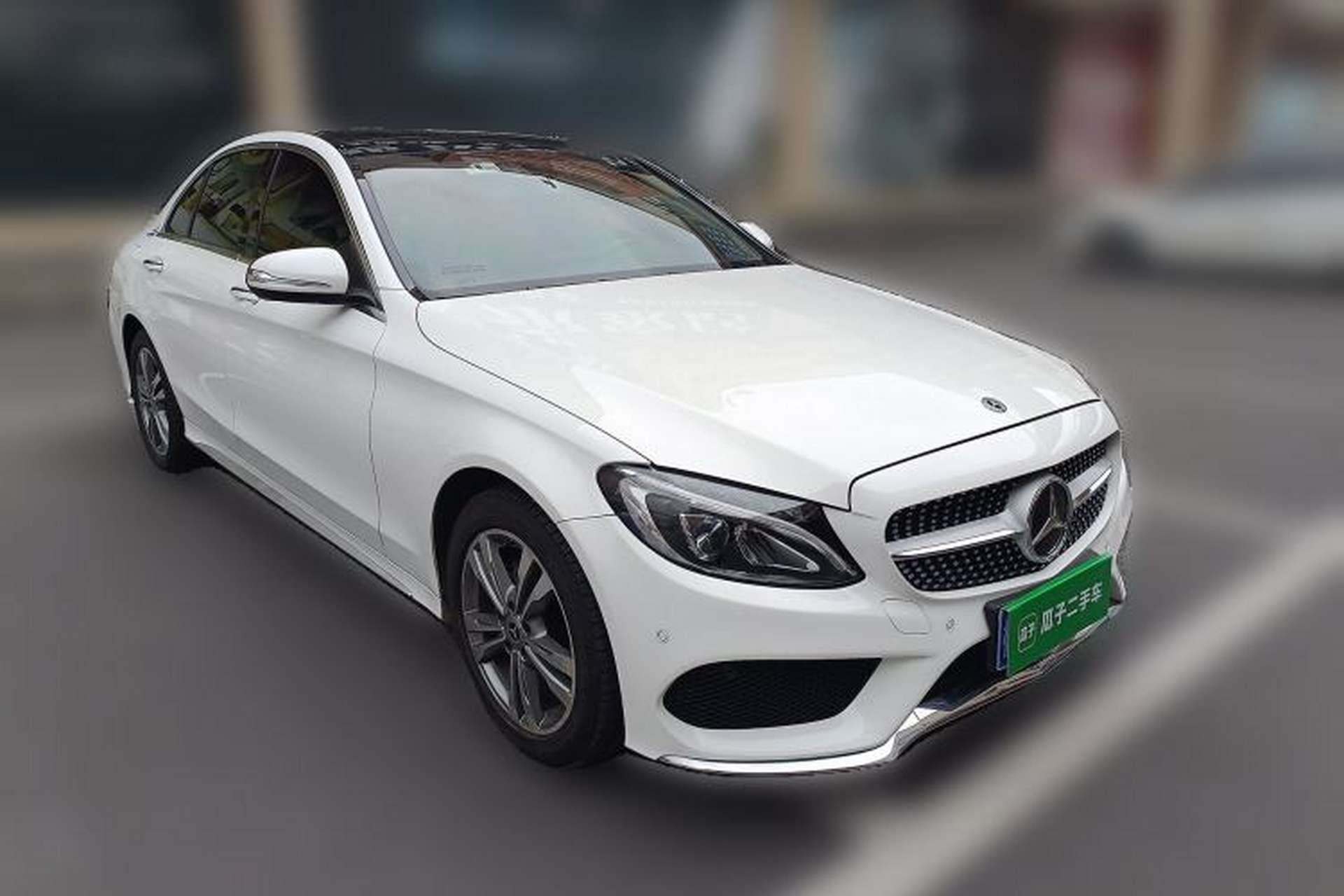 Used Mercedes-Benz C-Class 2017 Facelift C 200 L Sport Edition Front Right 45 Deg