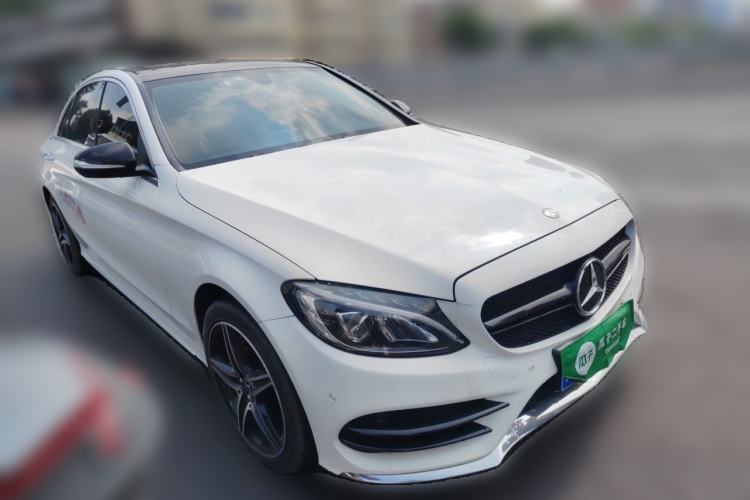 Used Mercedes-Benz C-Class 2017 Facelift C 200 L Sport Edition Front Right 45 Deg