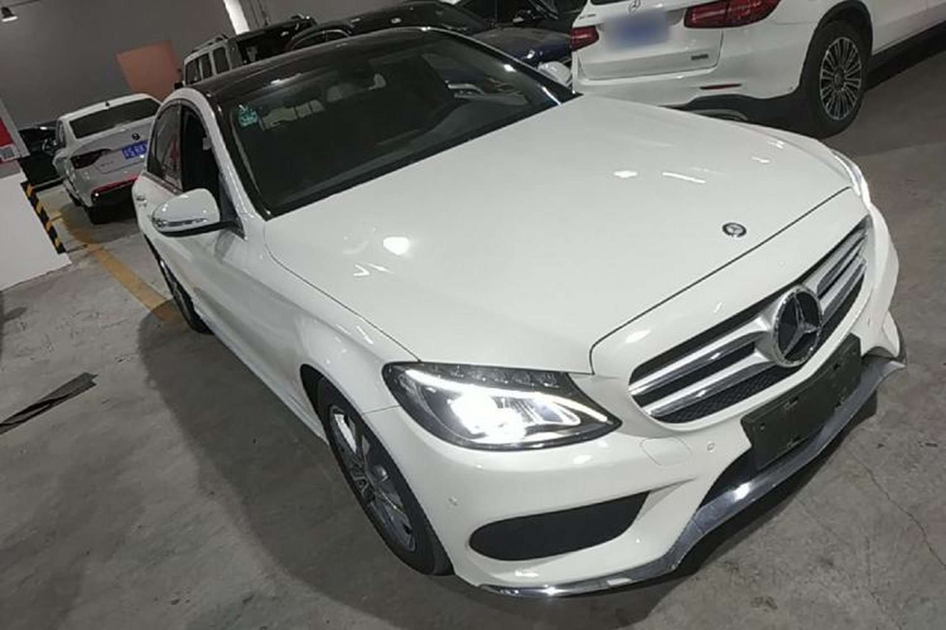 Used Mercedes-Benz C-Class 2017 C 200 L Sport Edition Front Right 45 Deg
