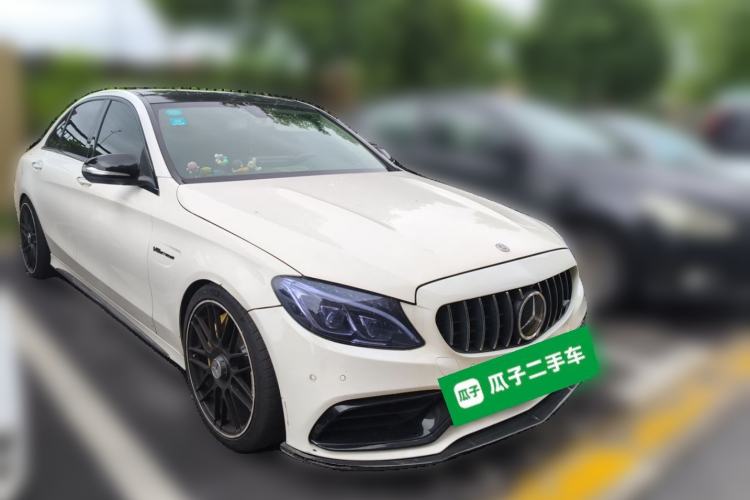Used Mercedes-Benz C-Class 2017 C 200 L Sport Edition Front Right 45 Deg